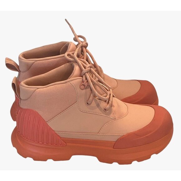 UGG Shoes - New UGG Neumel X Pink Coral Waterproof Lace Up Rain Hiking Ankle Boots